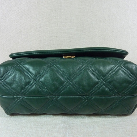 NEW Tory Burch Soft Fleming Norwood Green Convertible Shoulder Bag/Crossbody Bag - Picture 6 of 13